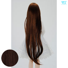 Load image into Gallery viewer, DD Hair Wig Long with Side Curls / Rich Brown(W-139D-M33/12)
