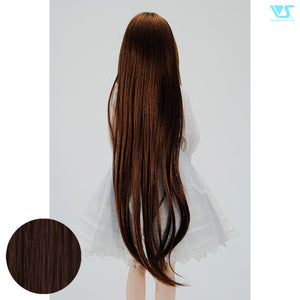 DD Hair Wig Long with Side Curls / Rich Brown(W-139D-M33/12)