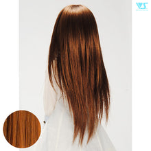 Load image into Gallery viewer, DD Hair Wig Straight Shaggy / Cork Brown W-142D-C