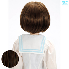 Load image into Gallery viewer, DD Hair Wig Tomboy Bob / Charcoal Brown (W-161D-ChBr)